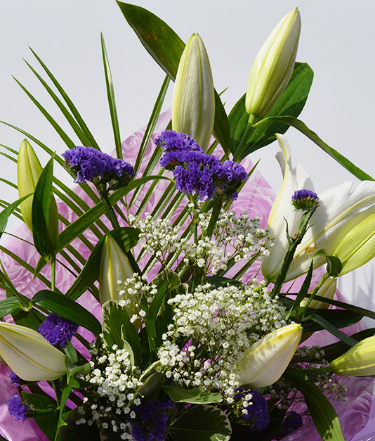 Simply Flowers Hand Tied Lilies Selection 3