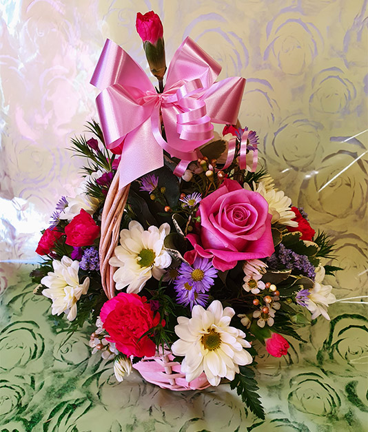Mothersday Flowers - Basket Arrangement